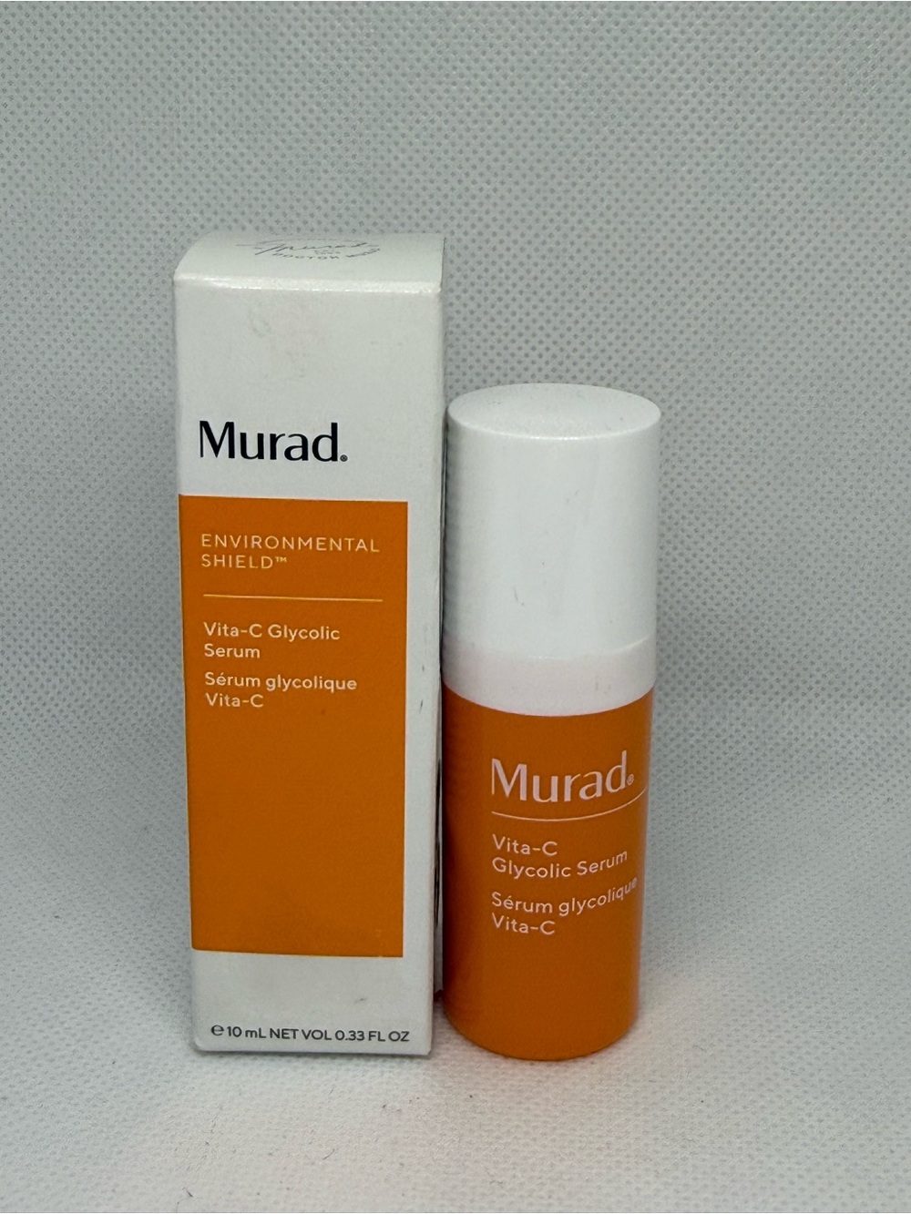Murad Vita-C Glycolic Brightening Serum 0.33 oz 10ml Travel Size NEW SEALED